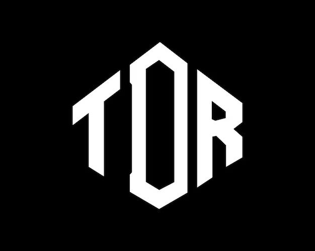 Black background with white TDR logo in the center. The TDR logo consists of three uppercase letters, T, D, and R, interwoven in a circle.